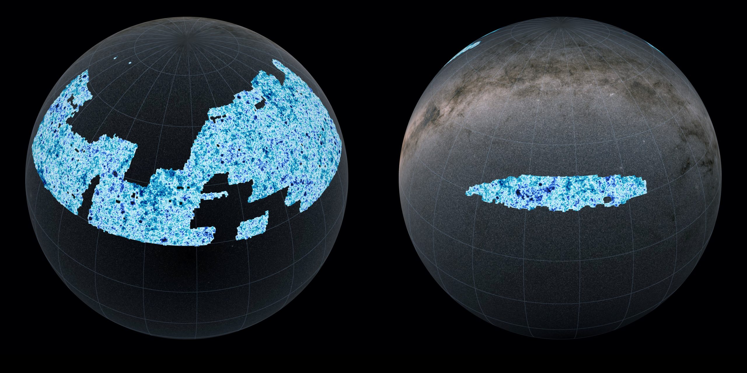 scientists produce most extensive map yet of dark matter in northern skies