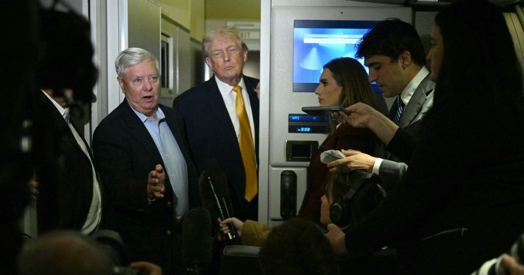 trump’s lindsey graham tributes are (mostly) criticism free