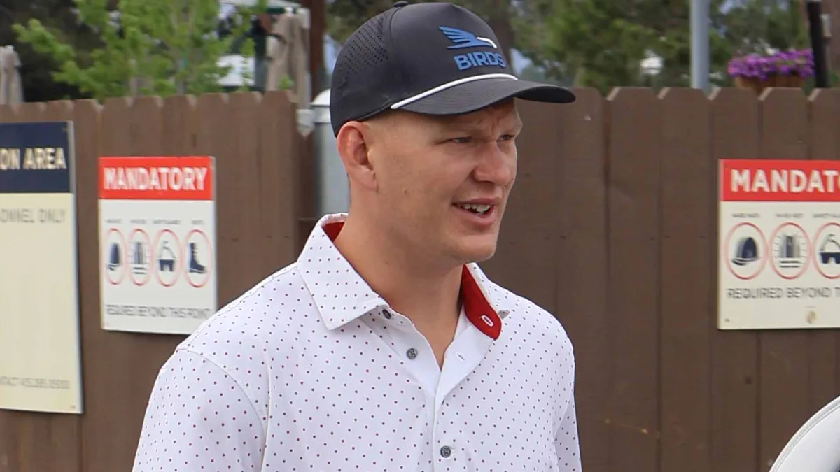 brady tkachuk reps team usa at the american century championship in a unique way