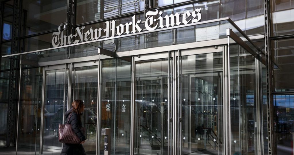 times vows to fight ‘legal abuse’ from trump administration