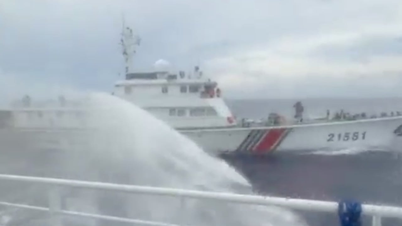 south china sea: beijing and manila trade blame on second day of scarborough shoal clashes