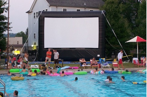 first dive in movie at bridgeport city pool set tonight