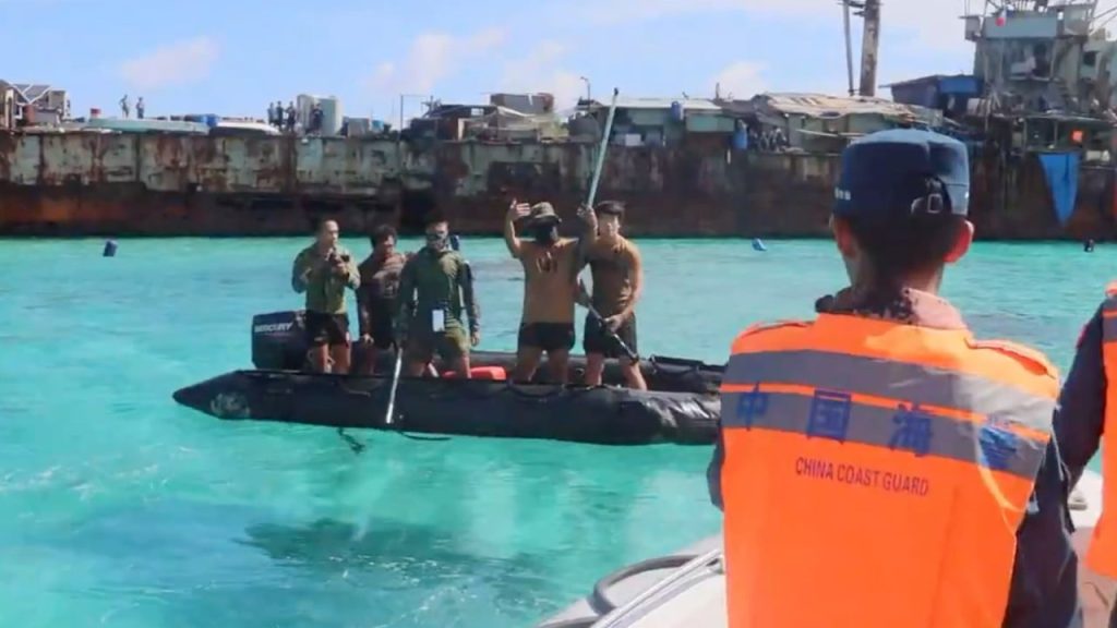 China lodges protest with Philippines after latest clash near Second Thomas Shoal china lodges protest with philippines after latest clash near second thomas shoal