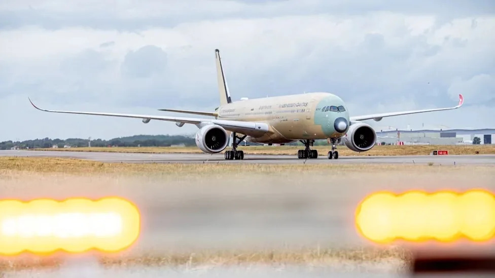 why this airbus was the most tracked flight in the world