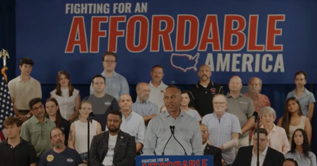 hakeem jeffries goes to pennsylvania and rips trump and the gop 100 days before the midterm
