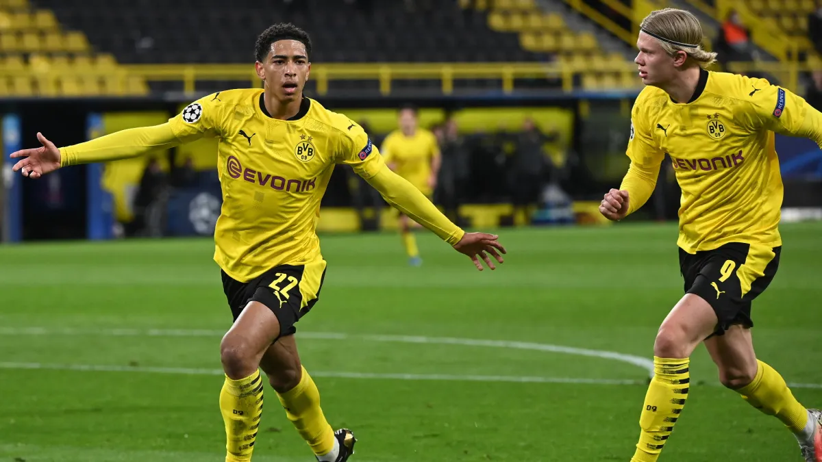 erling haaland and jude bellingham on same team: revisiting the bromance from 2020 22 borussia dortmund