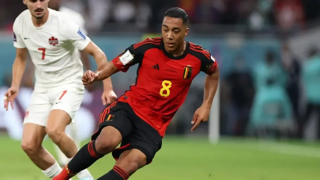 why youri tielemans isn't playing today for belgium with late injury news