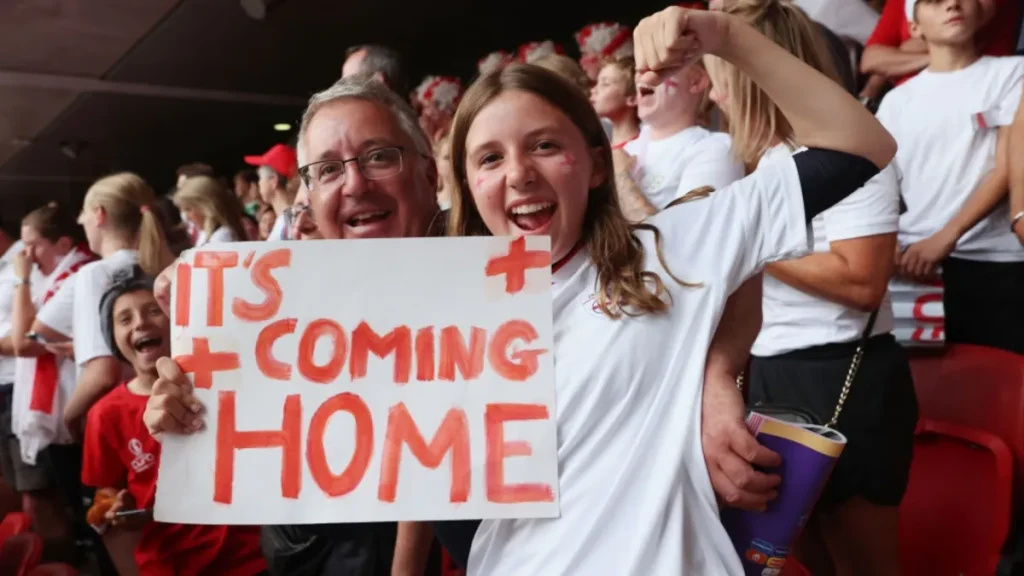england 'it's coming home' meaning, explained: how the 1996 song, lyrics became a meme for soccer fans