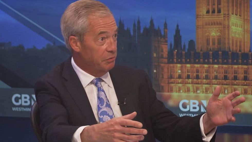 nigel farage launches into furious tirade against andy burnham after first migrant crossings of pm’s tenure: ‘he’ll do nothing!’