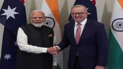 india & australia unlock ‘pacts’ to boost defence & tech ties, secure deal for uranium supply | india news