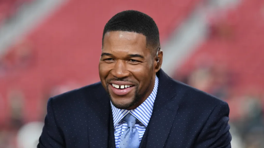 michael strahan welcomes baby with girlfriend kayla quick