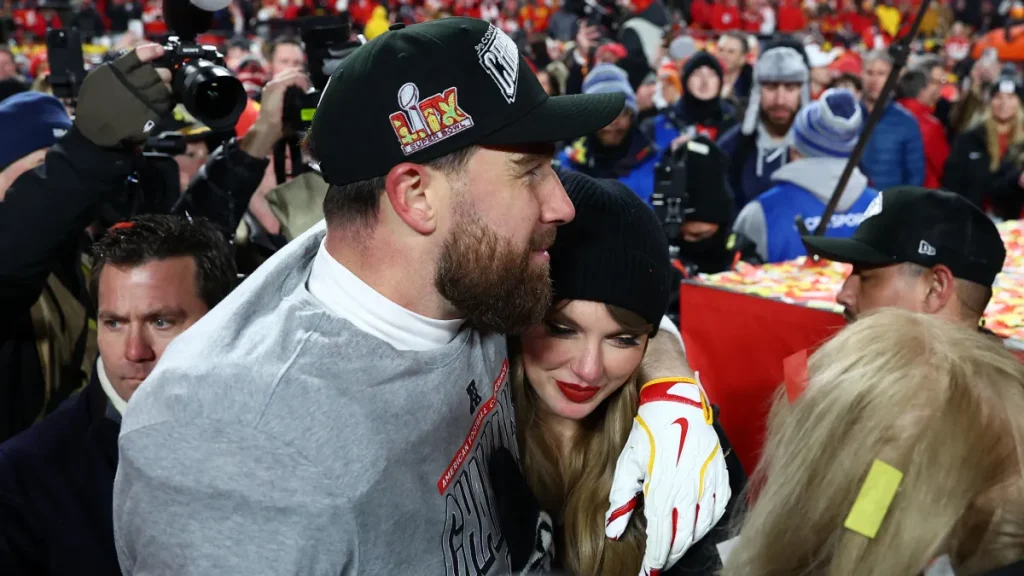 travis kelce breaks silence on taylor swift wedding