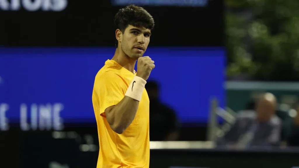 carlos alcaraz debuts dramatic new hairstyle ahead of us open