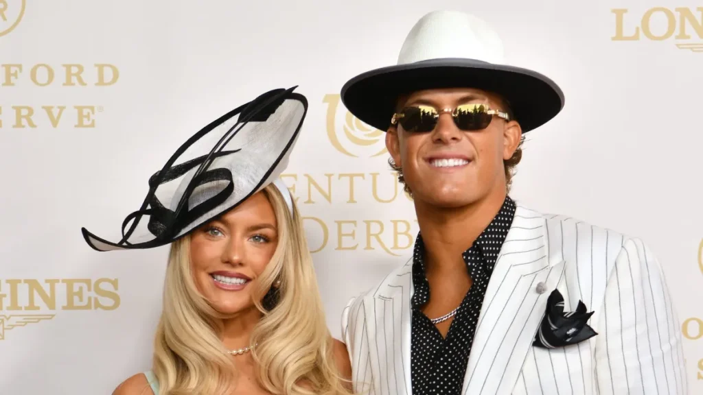 jaxson dart's girlfriend marissa ayers reacts to backlash from giants training camp attendance