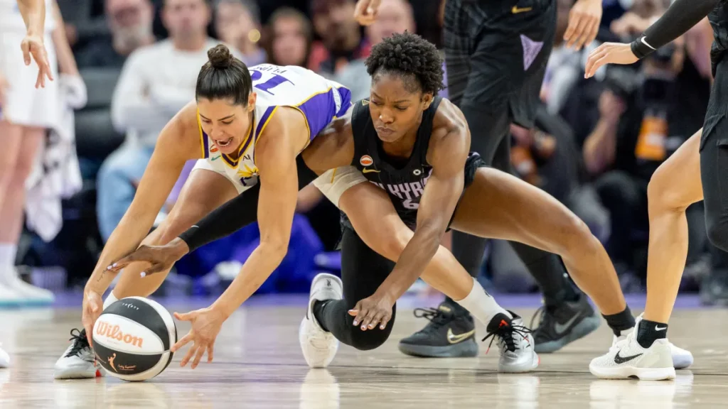 one key stat explains valkyries' choice not to make kelsey plum trade