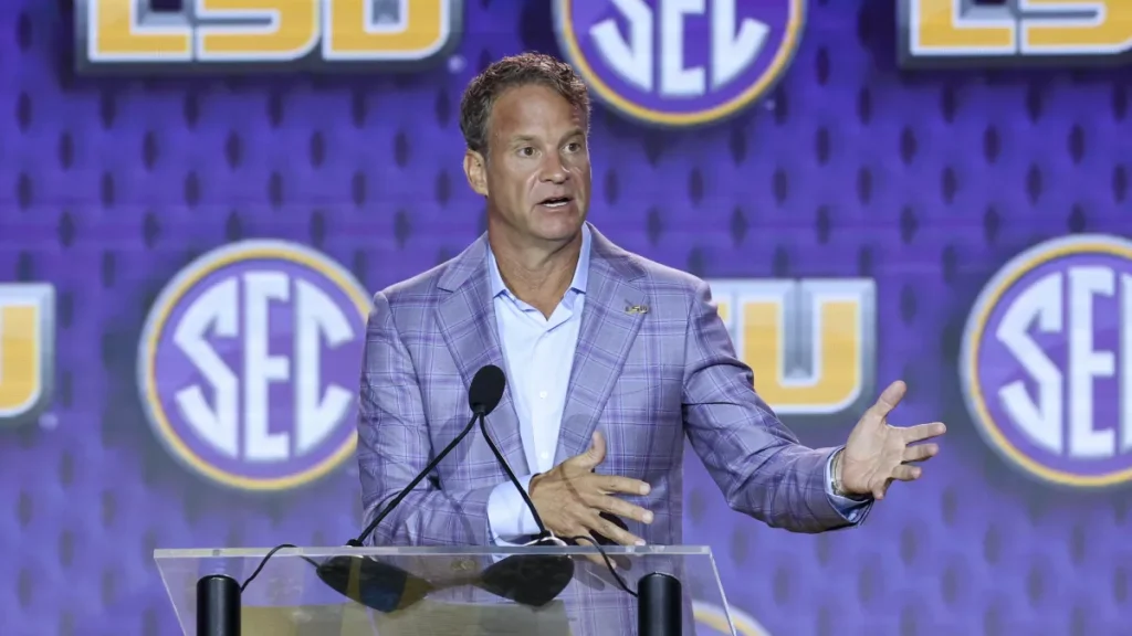 LSU vs. SEC battle brewing: Will Lane Kiffin and Louisiana’s governor defy own conference over pro players? lsu vs. sec battle brewing: will lane kiffin and louisiana’s governor defy own conference over pro players?