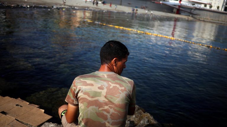 spain installs floating barrier in ceuta after migration influx