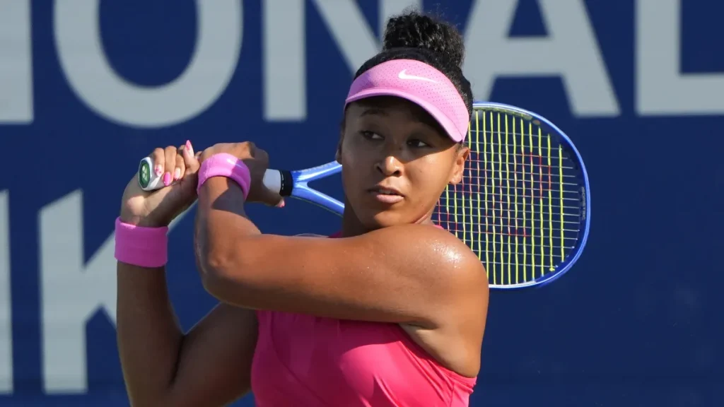 naomi osaka's mom goes viral for bold red dress at us open practice