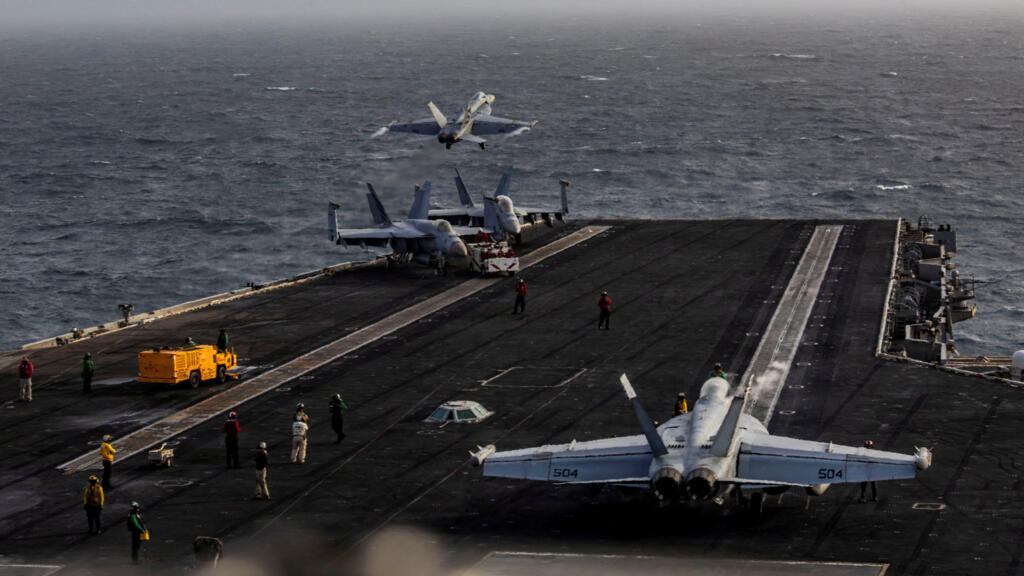 live: us sailors report dire conditions as replacement carrier heads to middle east