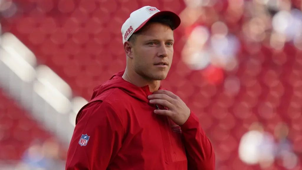 Christian McCaffrey’s wife Olivia Culpo reveals which 49ers star is daughter’s godfather christian mccaffrey’s wife olivia culpo reveals which 49ers star is daughter’s godfather