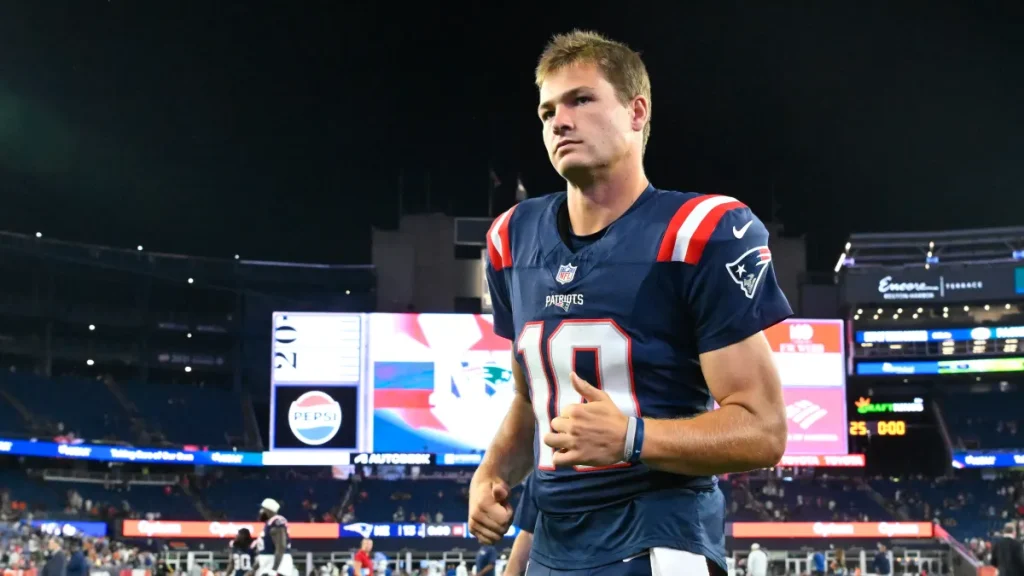 Drake Maye reveals Patriots' main Super Bowl contention hurdle drake maye reveals patriots' main super bowl contention hurdle