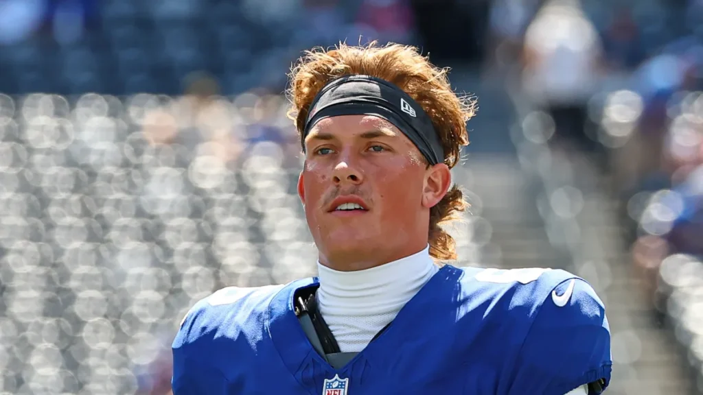jaxson dart questions nfl's blue medical tent process: 'every time that i get hit, i find my way in there'