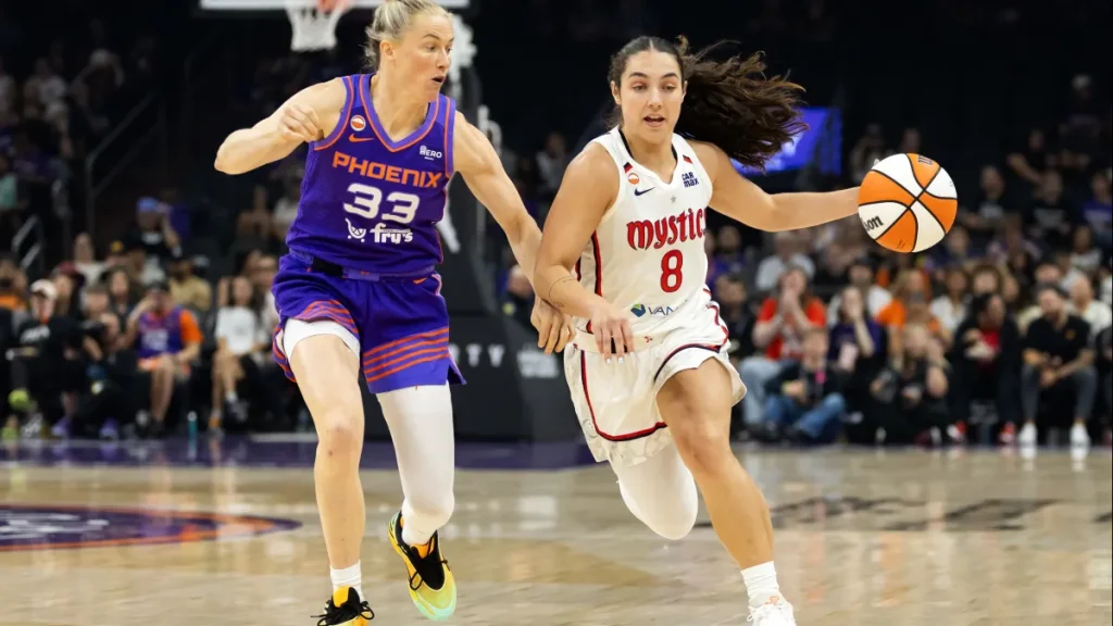don't forget about georgia amoore as mystics clinch best season since 2019 title