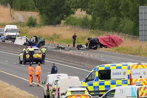 m9 crash latest: fifth person dies after horror smash in county kildare