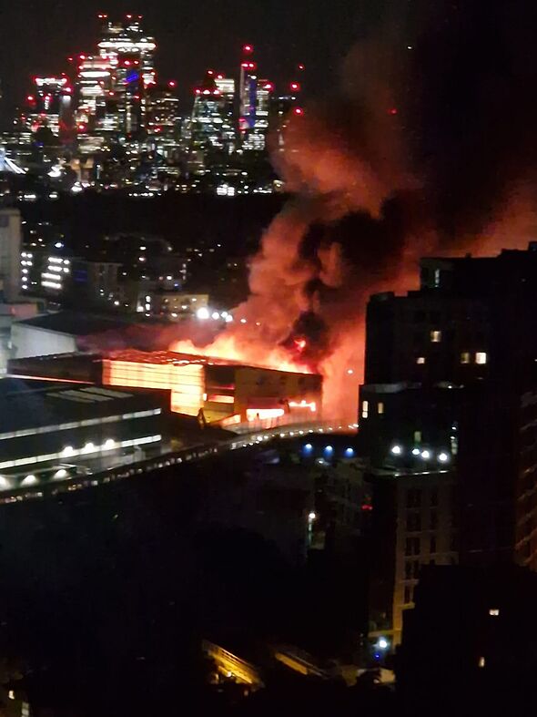 tfl live: windrush line trains suspended as bermondsey fire prompts national rail warning