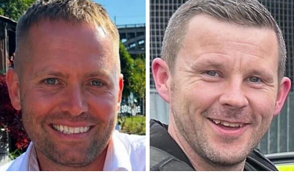 police officers died from 'head and neck injuries' after car was struck in a66 crash