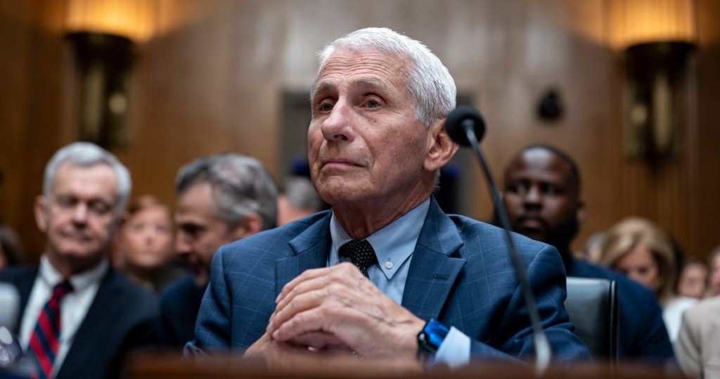 anthony fauci can take the fifth