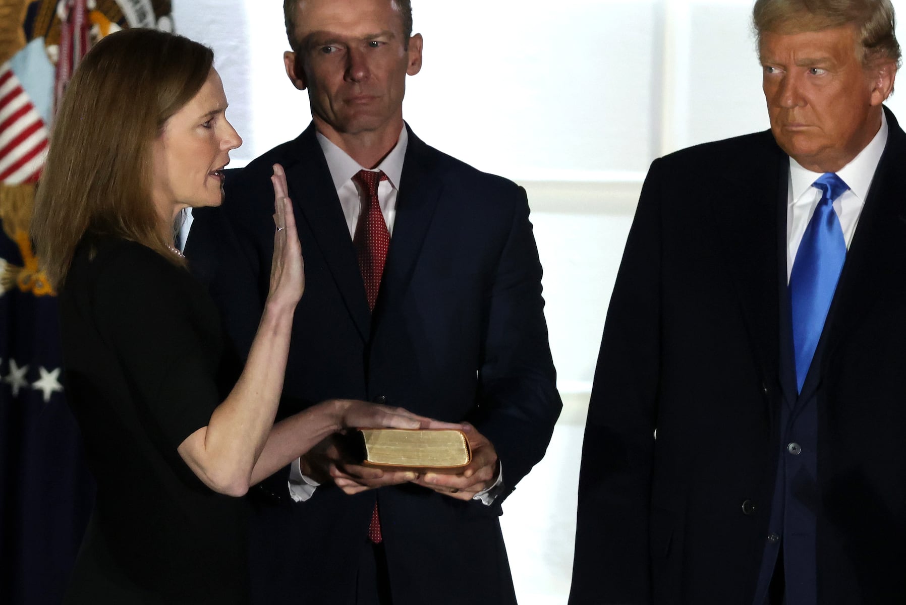 trust in us supreme court hits record low as trump attacks justices he appointed