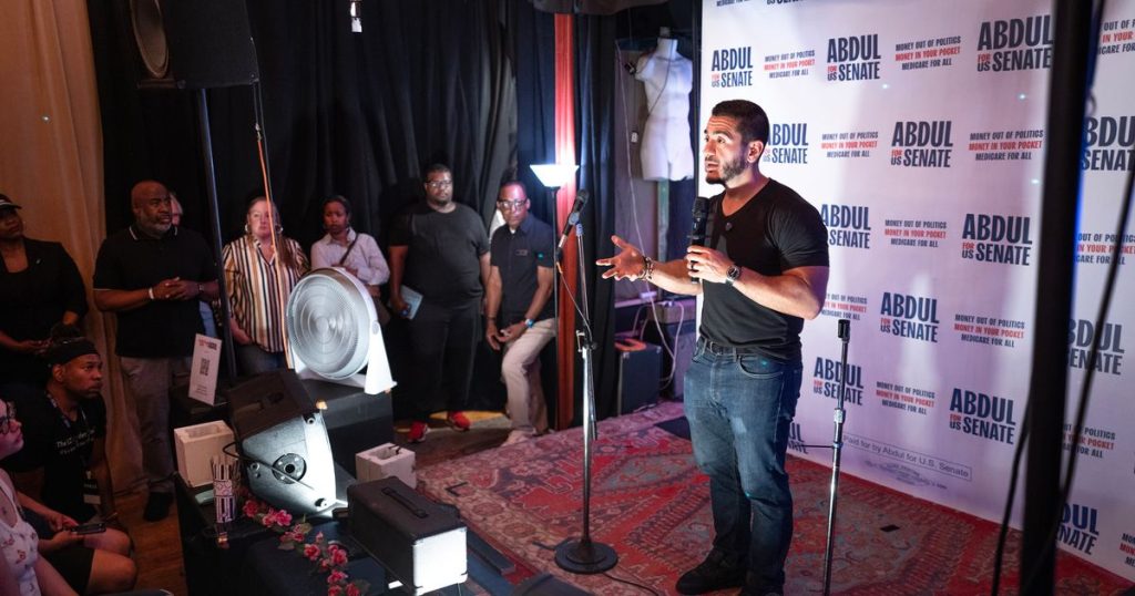 abdul el sayed is already eyeing race against ‘weak’ mike rogers
