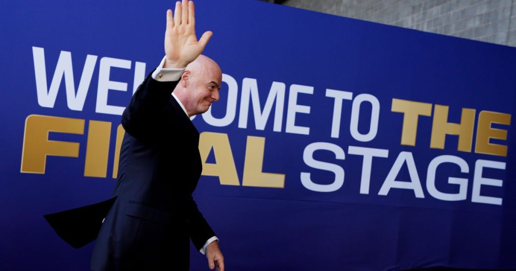 will gianni infantino finally be sent off?