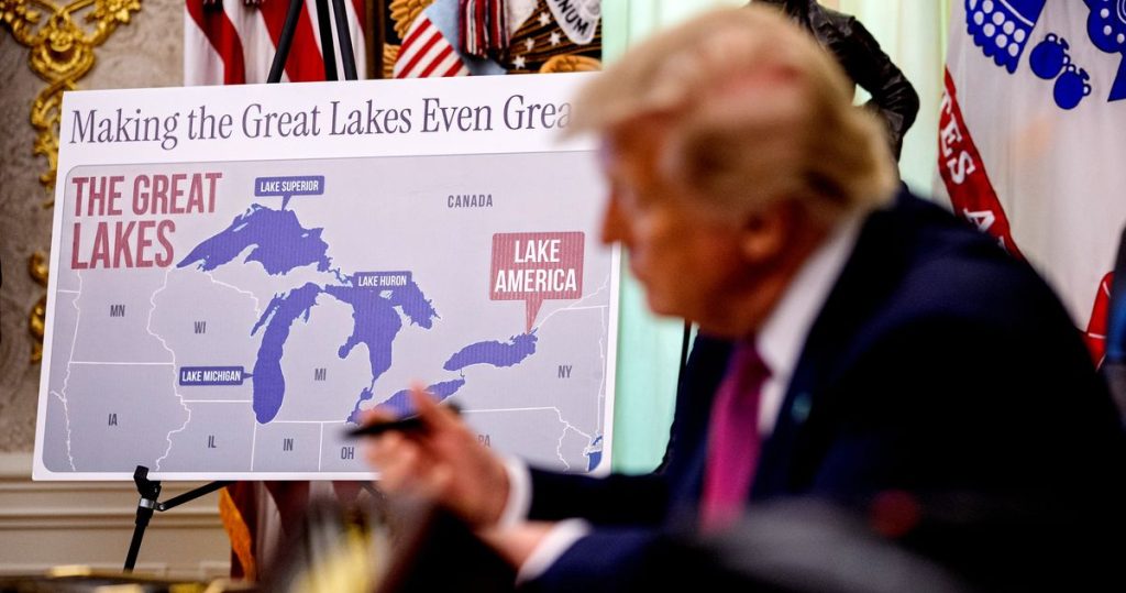 canada rejects trump’s ridiculous ‘lake america’ rebranding