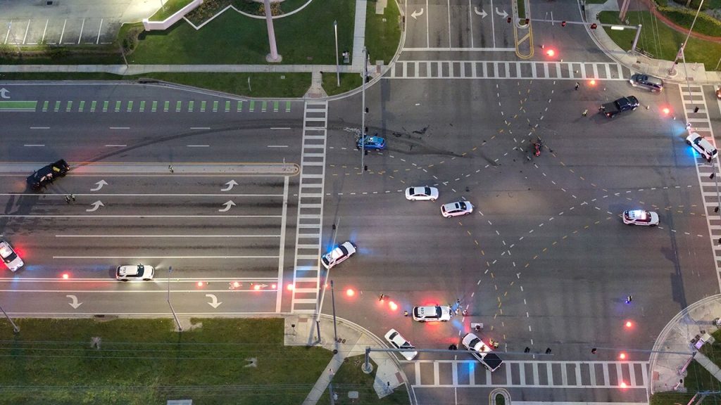 road rage crash leaves motorcyclist seriously injured, driver arrested