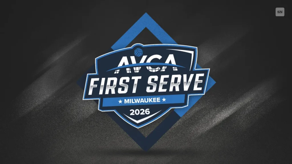 avca first serve schedule, times, channels to watch texas, pitt, kentucky and more open 2026 college volleyball season