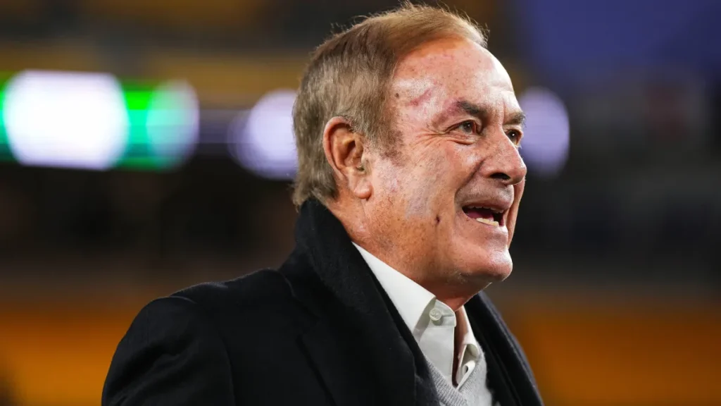 al michaels has donald trump jokes in 'thursday night football' return