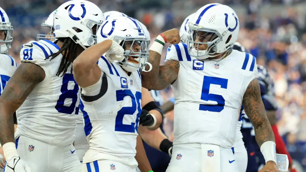 anthony richardson looks like a different quarterback after nearly falling to third string