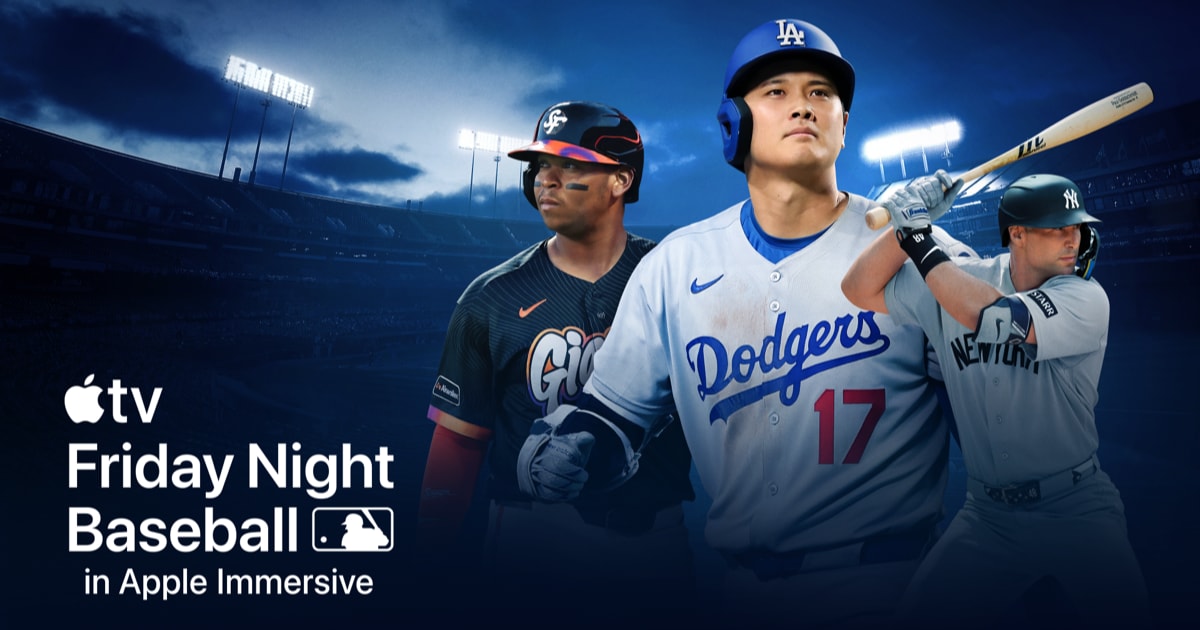 apple, mlb announce september “friday night baseball” schedule