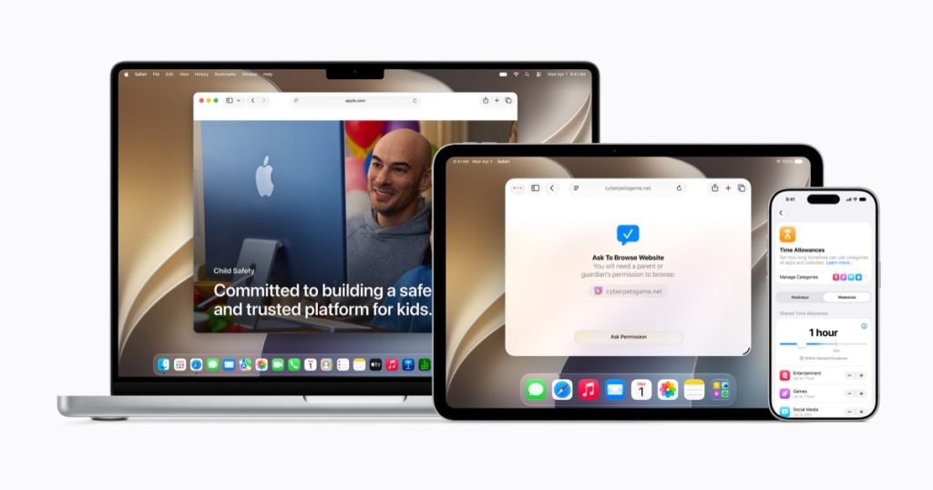 apple previews new child safety features