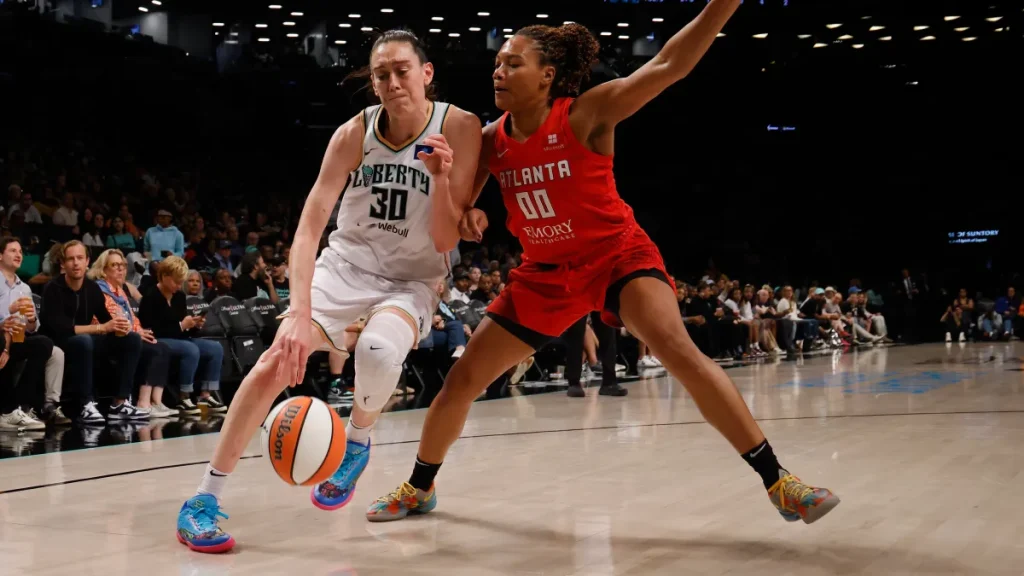 dream forward naz hillmon faces automatic wnba fine after sparks incident