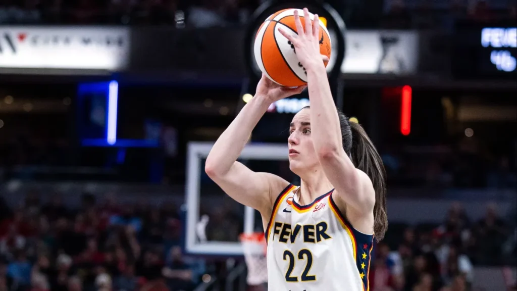 caitlin clark shatters wnba record during dominant fever win over liberty