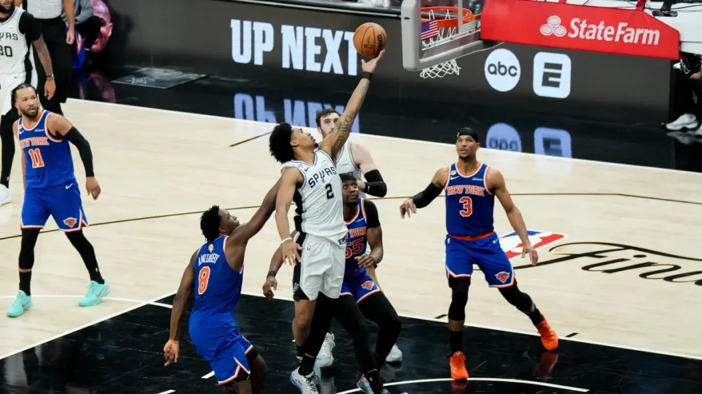 nba announces spurs knicks finals rematch to kick off christmas day