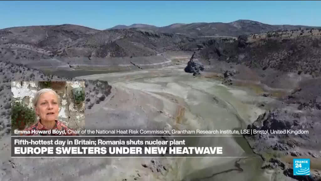 europe swelters under fifth heatwave of summer