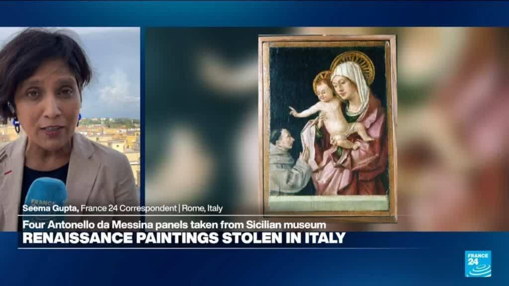italy: four renaissance artworks stolen from messina museum in sicily