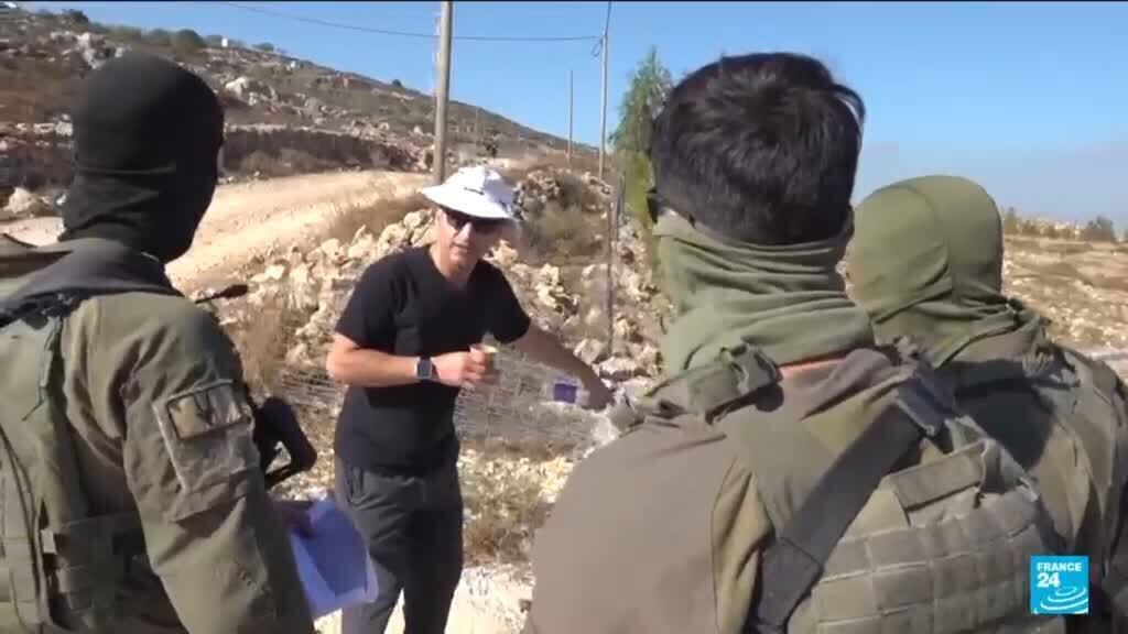 west bank village of qusra under siege by extremist israeli settlers
