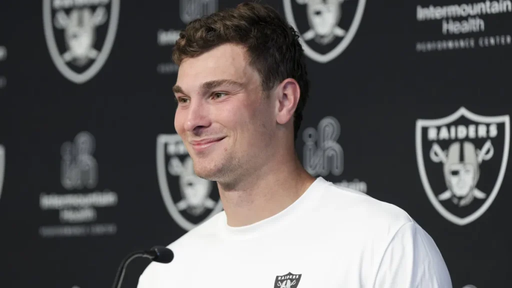 fernando mendoza takes big step towards being raiders' starting quarterback