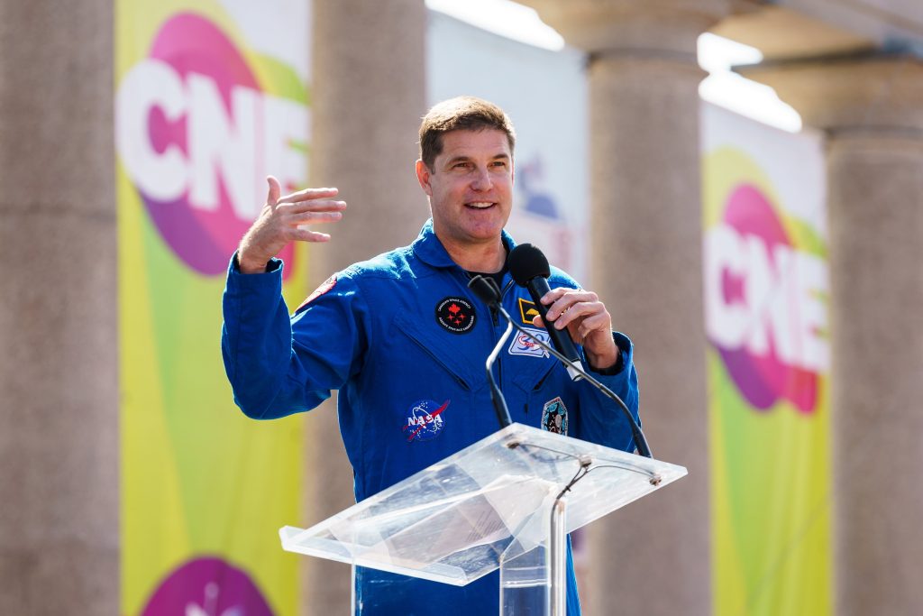 Astronaut Jeremy Hansen opens Canadian National Exhibition astronaut jeremy hansen opens canadian national exhibition