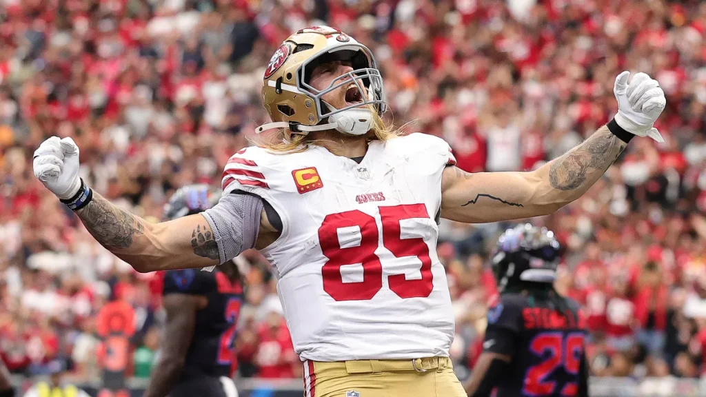 49ers make incredible george kittle roster move amid achilles injury recovery